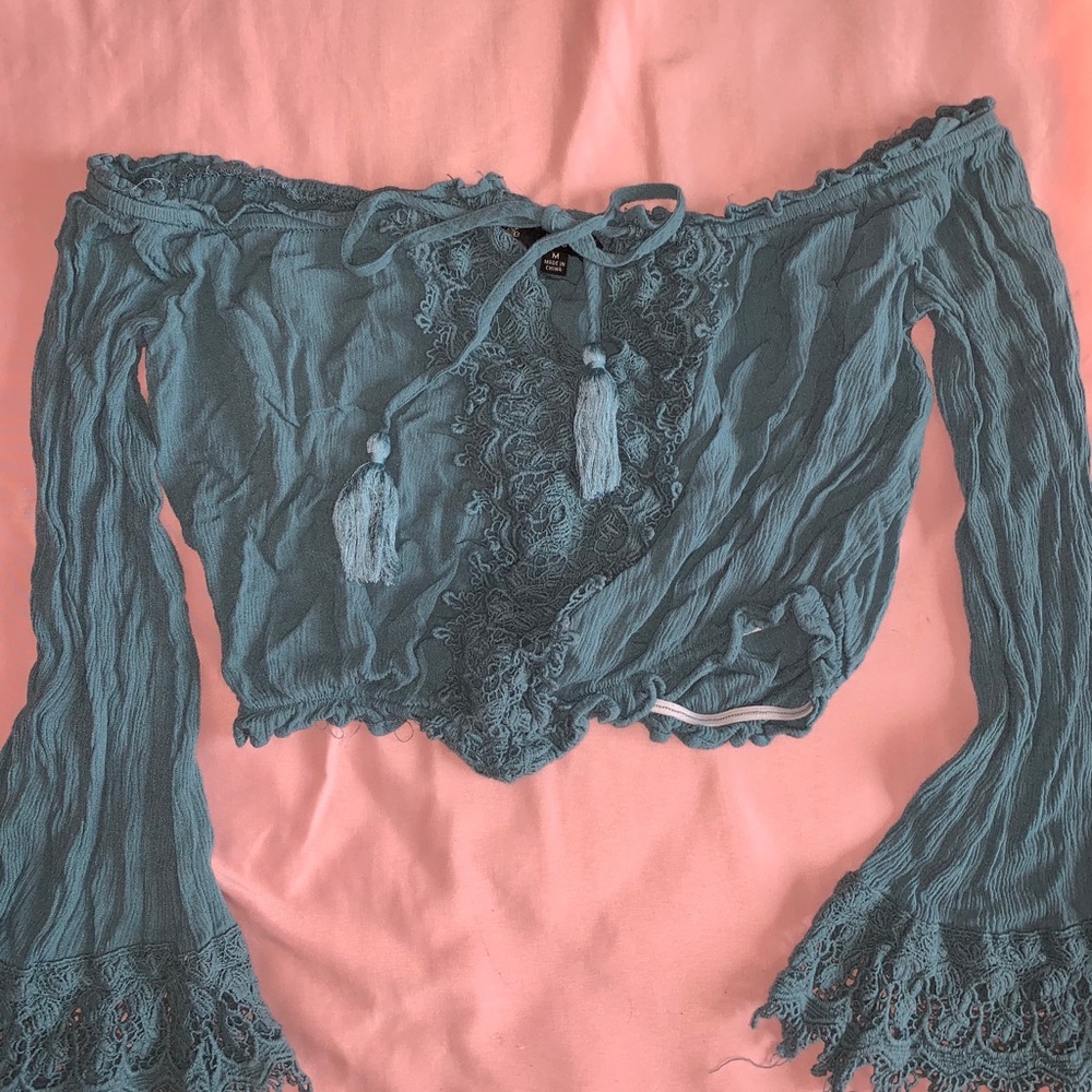 Crop top blouse